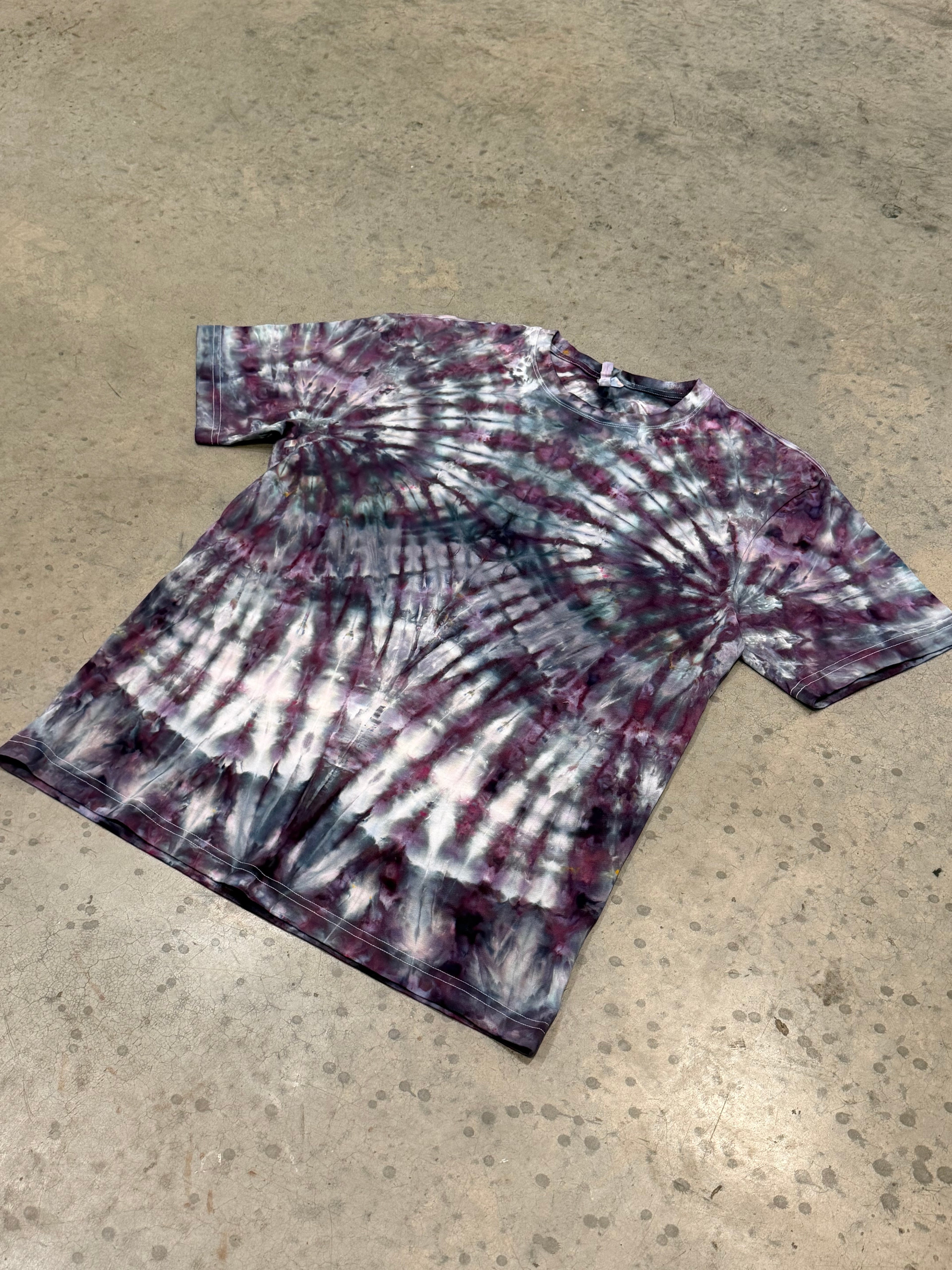 Double Spirals - Organic Fair Trade Supima Cotton Tie Dye T-shirt