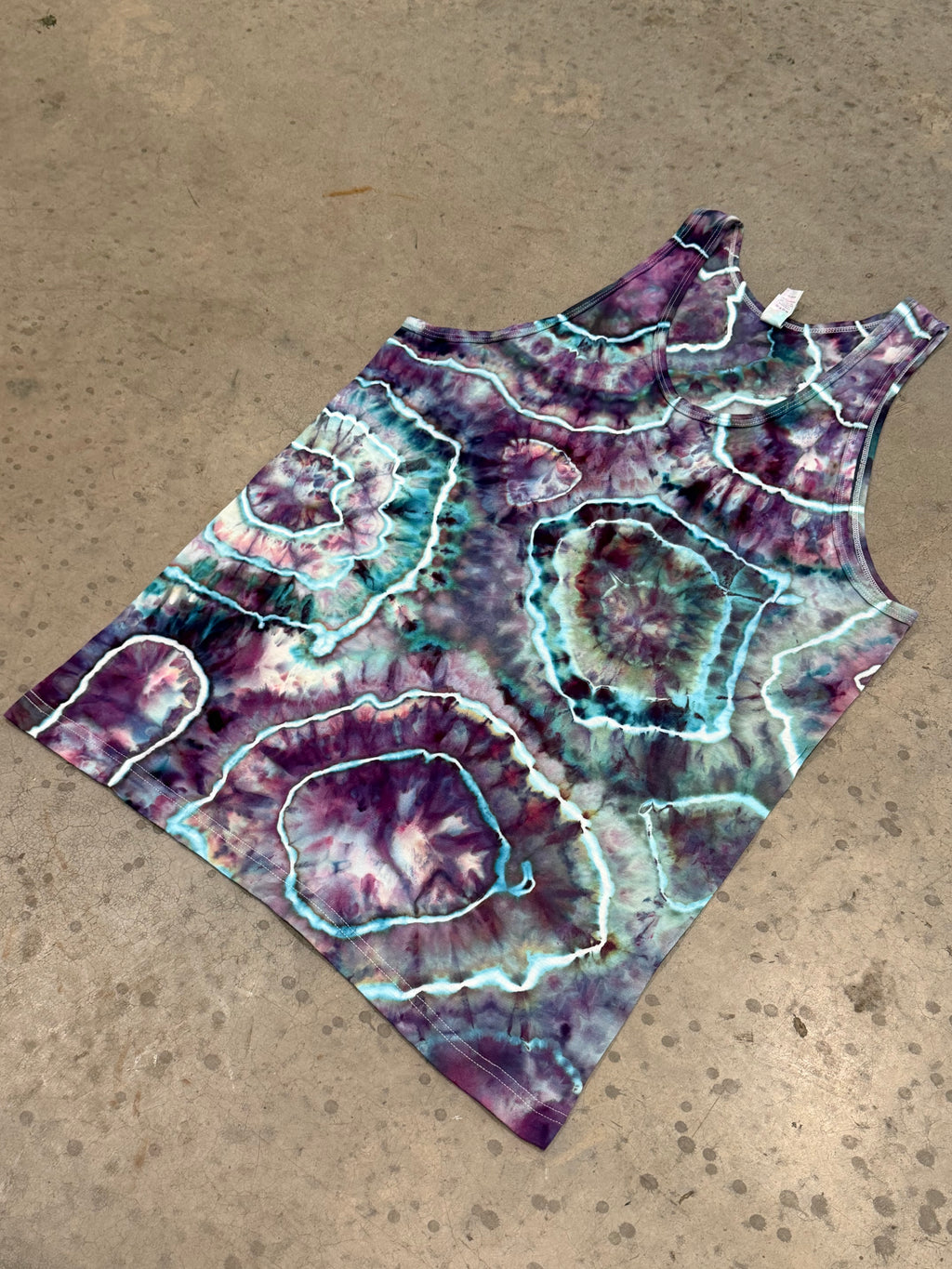 Amethyst & Emerald - Tie Dye Tank Top