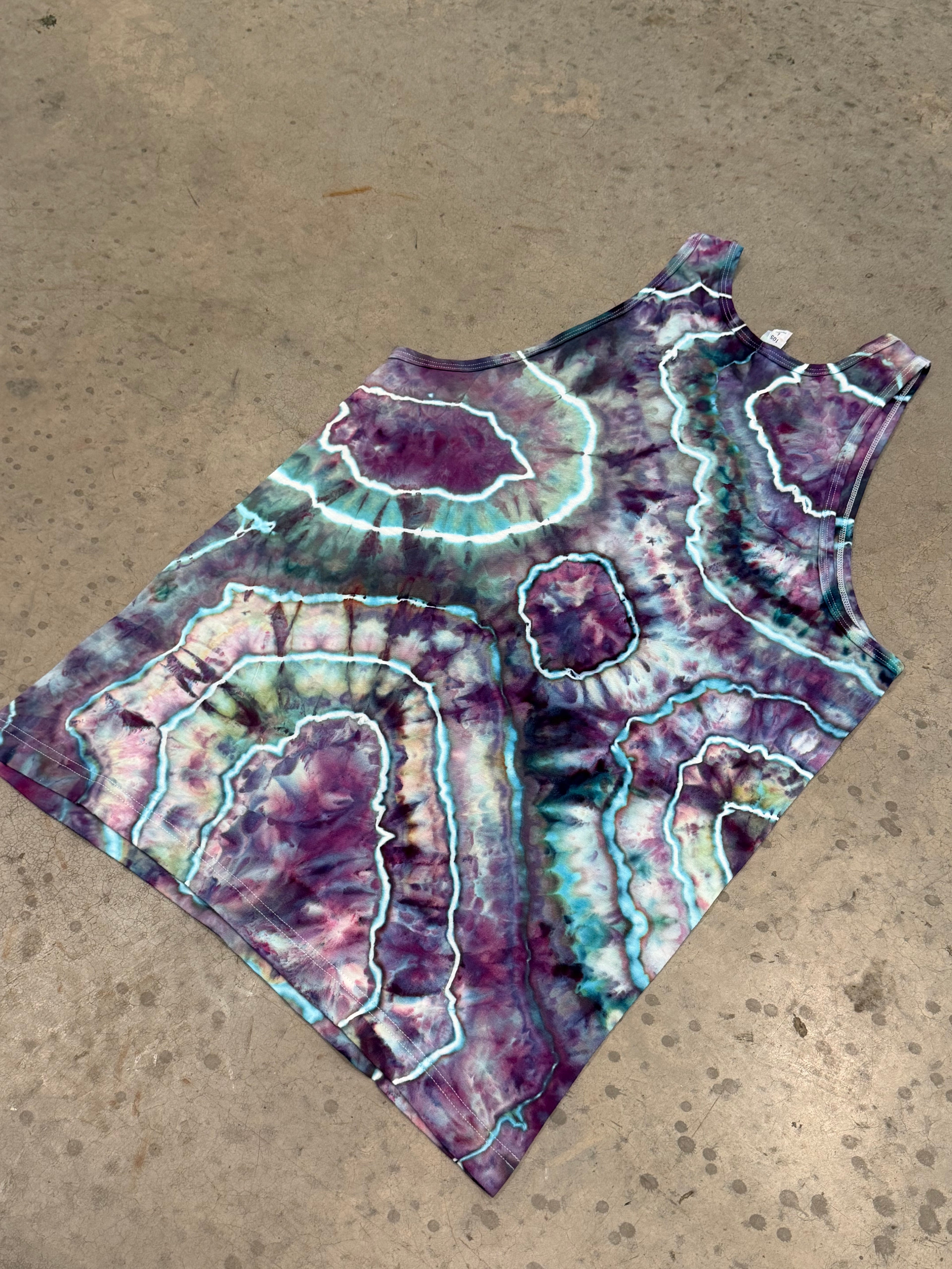 Amethyst & Emerald - Tie Dye Tank Top